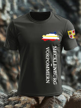 Kurzarm-T-Shirt aus Baumwolle für Herren Mecklenburg-Vor pommern